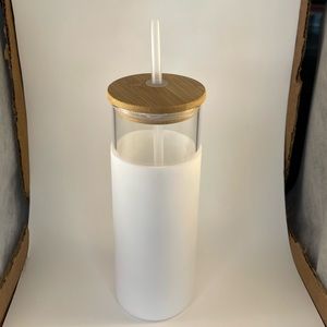 18 oz glass water bottle